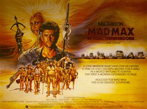 Mad Max Beyond Thunderdome - Vintage Movie Posters