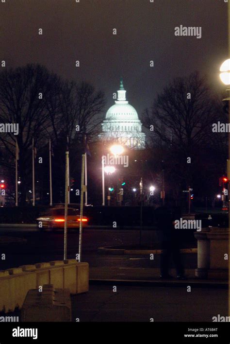 USA Capitol Building at Night Time Washington DC USA Stock Photo - Alamy