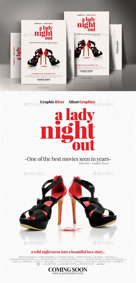 Comedy Movie Poster Template by SilentGraphics | GraphicRiver