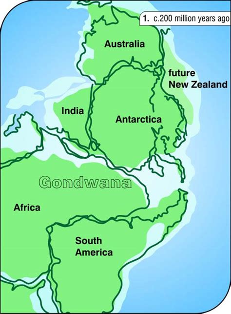 Gondwana – Geology – overview – Te Ara Encyclopedia of New Zealand