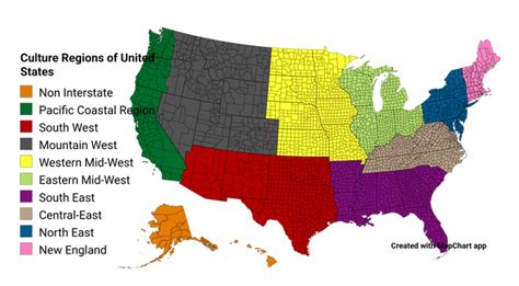 10 Major Culture Regions of United States. : r/MapPorn