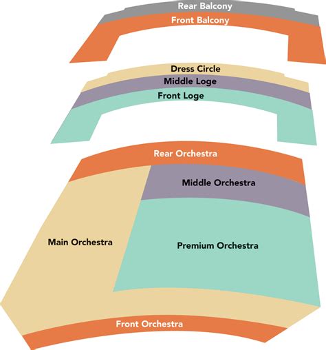 Atlanta Symphony Hall Seating Chart By Seat