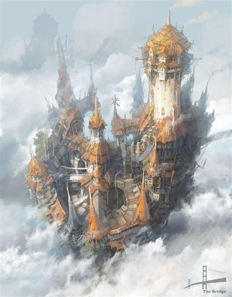 Pin by Emanuel Ilustrador on Manga | Steampunk city, Fantasy concept art, Environment concept art