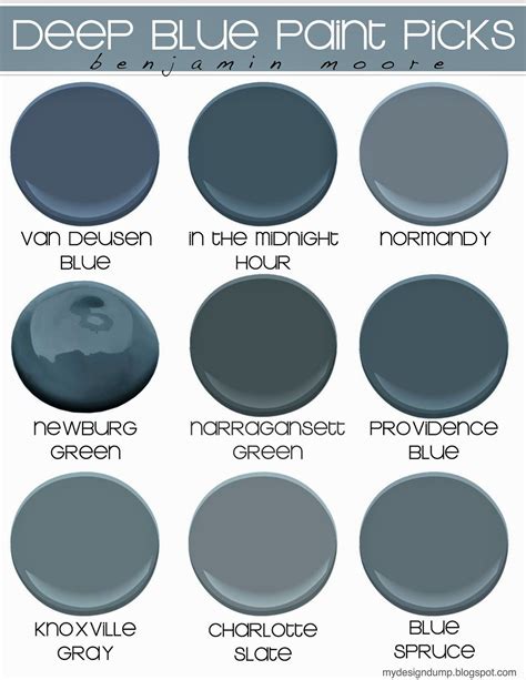 deep blue paint picks Blue Paint Colors, Paint Colors For Home, Wall ...