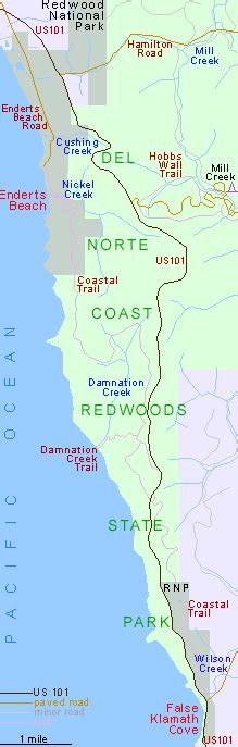 Del Norte Coast Redwoods State Park, California