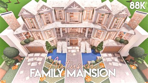 Autumn Family Mansion | Bloxburg Build - YouTube