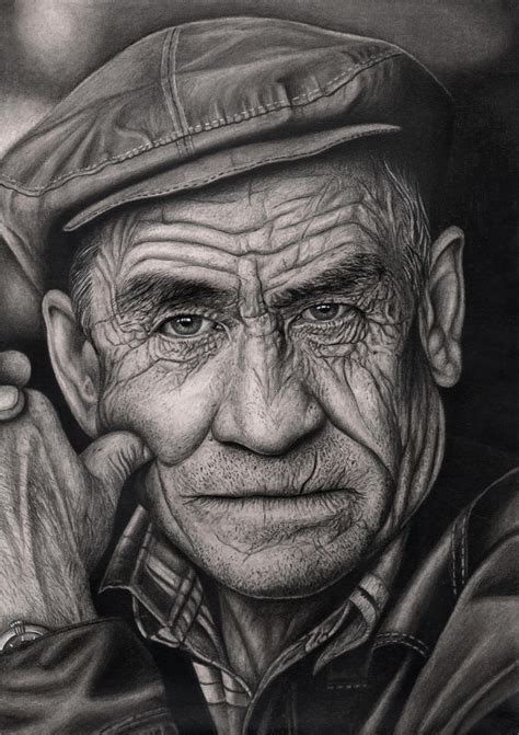 'OLD MAN' graphite drawing by Pen-Tacular-Artist on DeviantArt