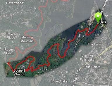 Another Runner: Trail Review: Falls Lake Trail - Section 1