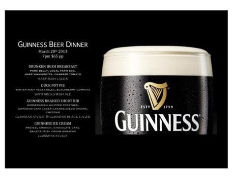 guinness beer ingredients