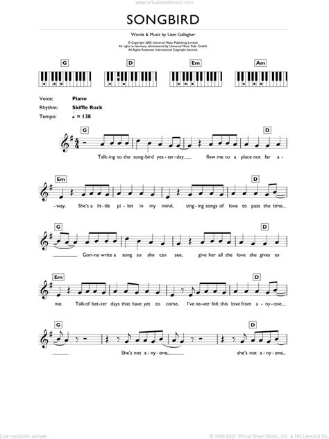 Songbird Guitar Chords