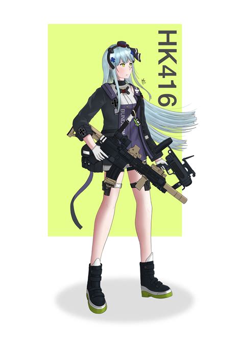 ArtStation - Girls Frontline - HK416 Mod3