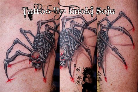 Demonic Spider Tattoo with Blood | Demonic Spide Tattoo By E… | Flickr