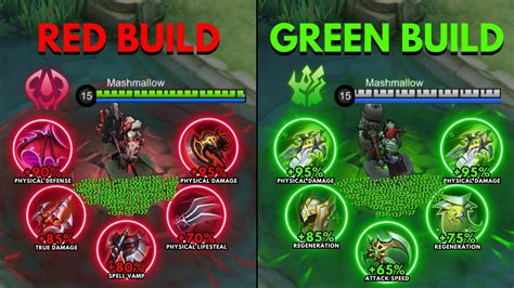 Terizla Red Build vs Terizla Green Build - YouTube