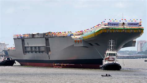 India launches first home-built aircraft carrier — RT World News