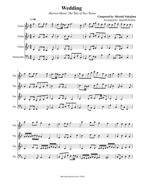 Harvest Moon - Wedding Sheet music for Violin (Mixed Trio) | Musescore.com