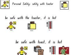 Kitchen Safety: Using the toaster safely. by pearp | Teaching Resources