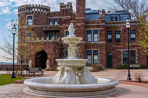 Lambert Castle Fountain Photograph by Anthony Sacco - Fine Art America