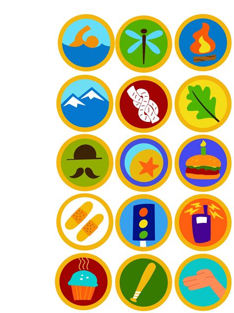 Wilderness Explorer Badges Digital Download, Clipart, Printable 77 Badges - Etsy