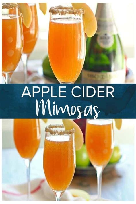 Apple Cider Mimosas are simple, delicious and perfect for fall! You deserve such a fun and ...