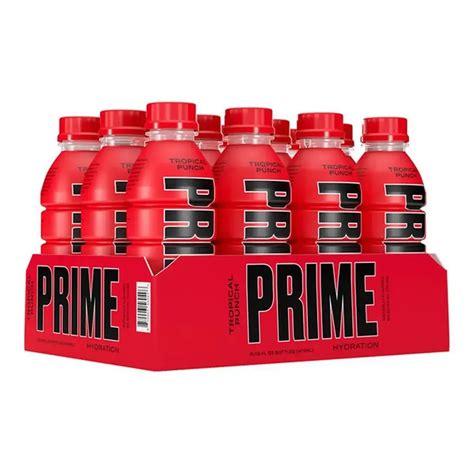 Prime Hydration Drink Par Logan Paul X Ksi Orange,16 Floz Pack De 12 Prime Hydration Energy ...