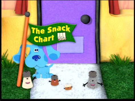 Blue's Clues/The Snack Chart | Nickstory Wiki | Fandom