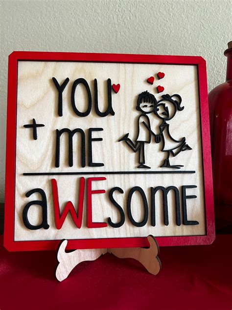 Valentines Day Decor. Valentines Sign. Valentine Gift. Couples - Etsy