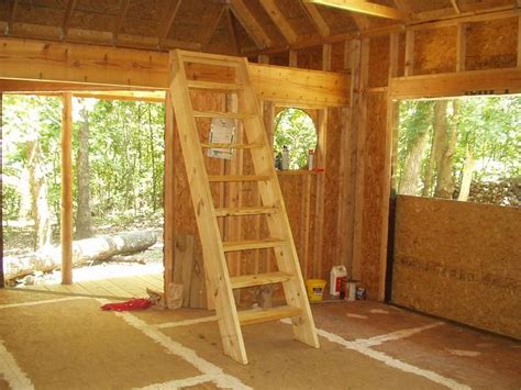 ladders to attic ideas - Bing Images | Shed with loft, Shed homes, Ship ...