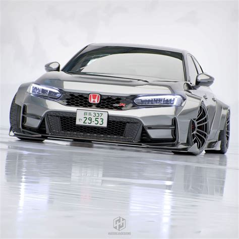 2022 Civic Si Sedan Slammed