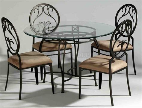 Metal Dining Table and Chairs - Home Furniture Design