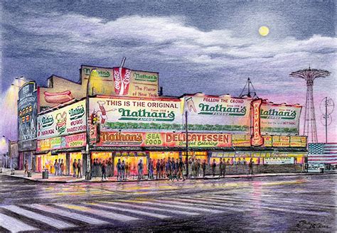 Nathan's Famous - Coney Island, New York