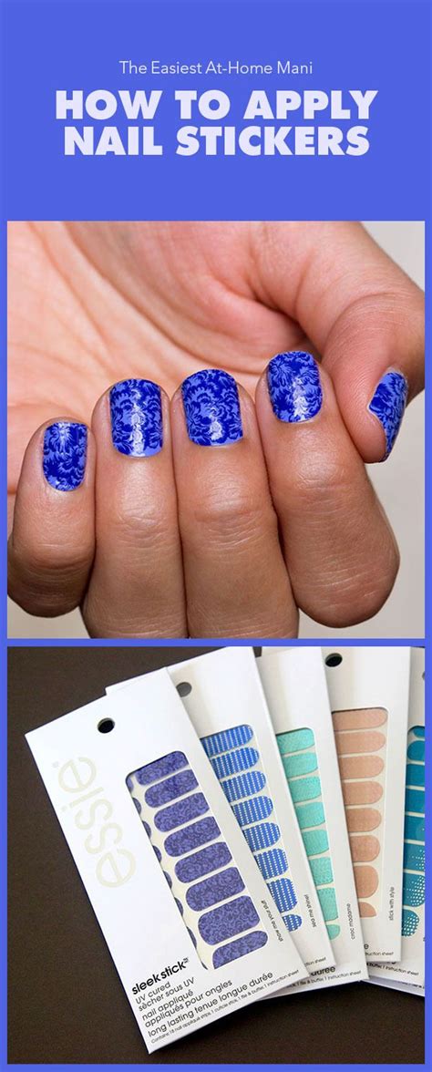 how to use nail guide stickers - fingersnowm