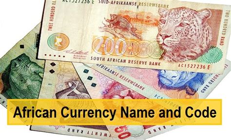 African Currency Name and Code - Contest Chacha