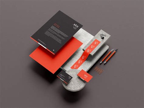 Free stationery mockup - Mockups Design