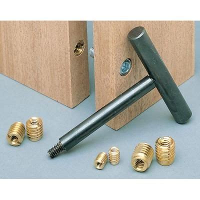 Buy Brass Threaded Inserts, #6-32, 10 pack at Woodcraft.com | Woodworking, Woodworking joinery ...