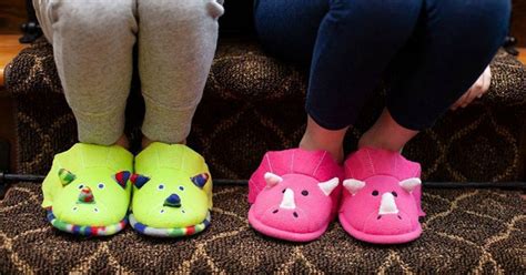 Dearfoams Kids Slippers Only $3.20 (Regularly $20) - Dinosaurs, Aliens & More