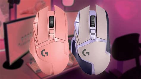 The Logitech G502 Hero gaming mouse now comes in two new cute colors