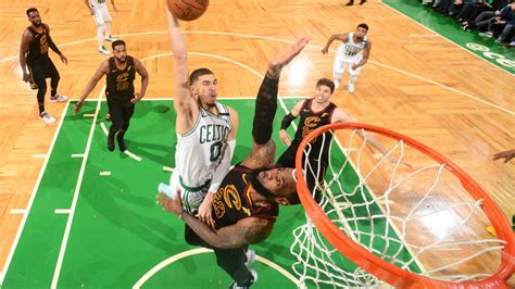 WATCH: Jayson Tatum throws down monster dunk on LeBron James in game 7 ...