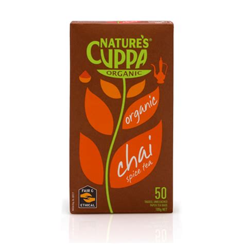 Organic chai spice - tea bags 50