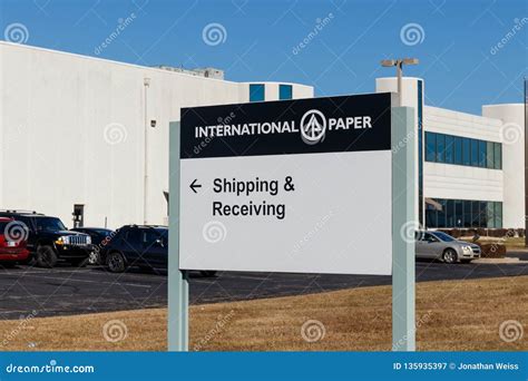 Indianapolis - Circa January 2019: International Paper Location ...