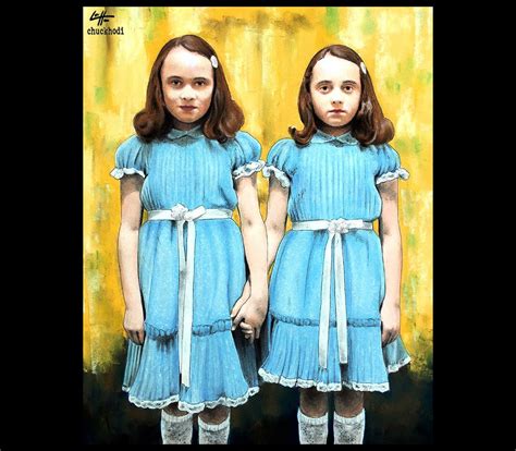 Print 8x10 The Grady Twins The Shining Redrum | Etsy