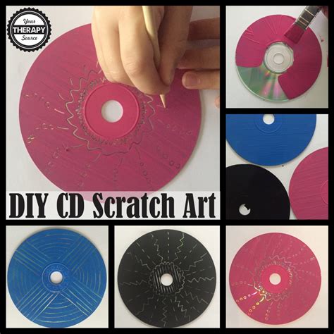 DIY Scratch Art - Your Therapy Source