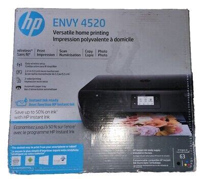 HP Envy 4520 All-In One Wireless Print Scan Copy Photo Inkjet Printer ...