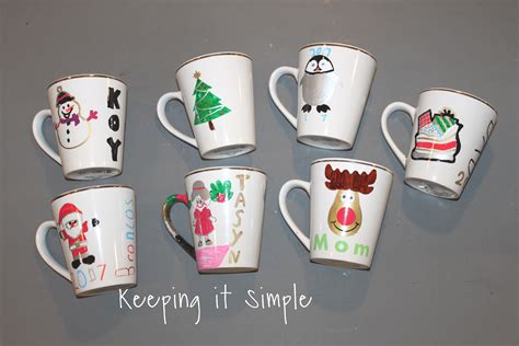 DIY-Personalized-Christmas-Mugs (17)2 • Keeping it Simple