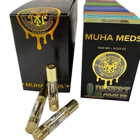 MUHA MEDS Cartridge Empty muha vape Cartridges wholesale and packaging 510 Thread Thick Oil ...