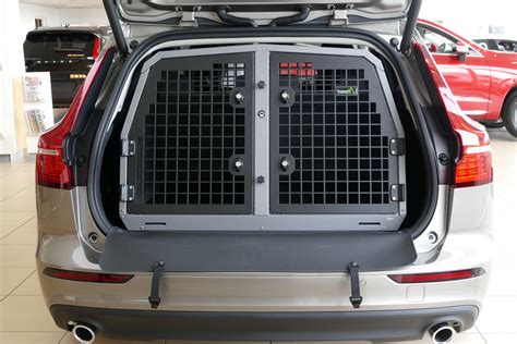 Car Dog Cages, Crates & Transit Boxes for Volvo V60 | TransK9 | Volvo v60, Volvo, Dog box