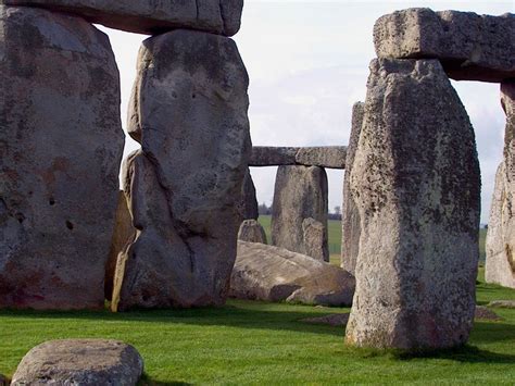 Stonehenge, Salisbury, England - Conjunto de Dólmens circulares = Cromlech