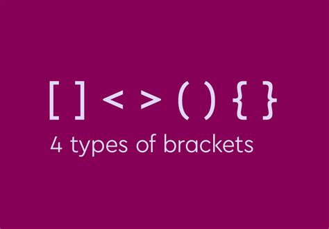 How To Use The 4 Types of Brackets | Dictionary.com