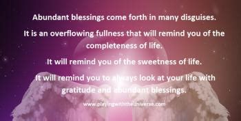 Abundant Blessings - Angel Guidance