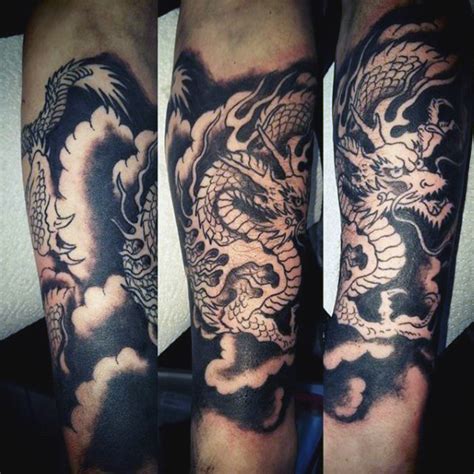 50 Dragón chino diseños de tatuajes para los hombres – Flaming Ideas de ...