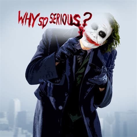 Joker Why So Serious Wallpaper - WallpaperSafari